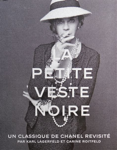 la petite veste noire un classique de chanel revisité|LA PETITE VESTE NOIRE .